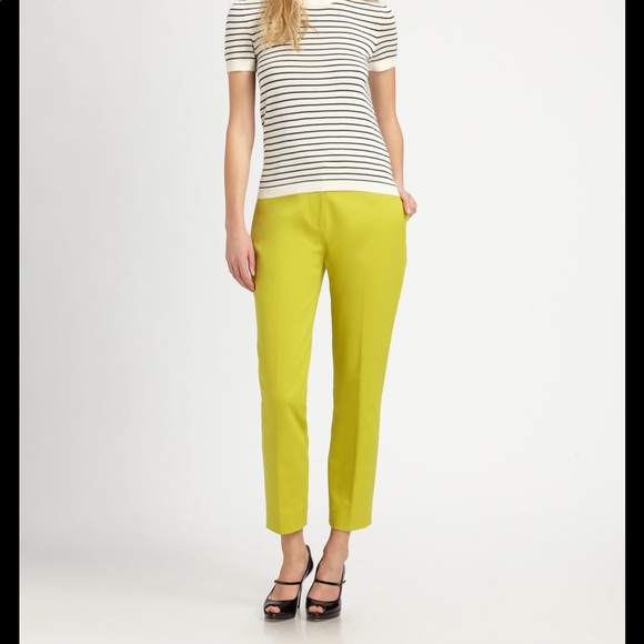 kate spade Pants - Kate Spade Pants in Apple Green/Yellow